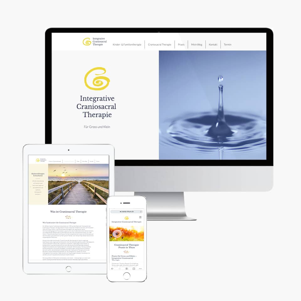 Branding Webdesign & Website Craniosacral Therapie