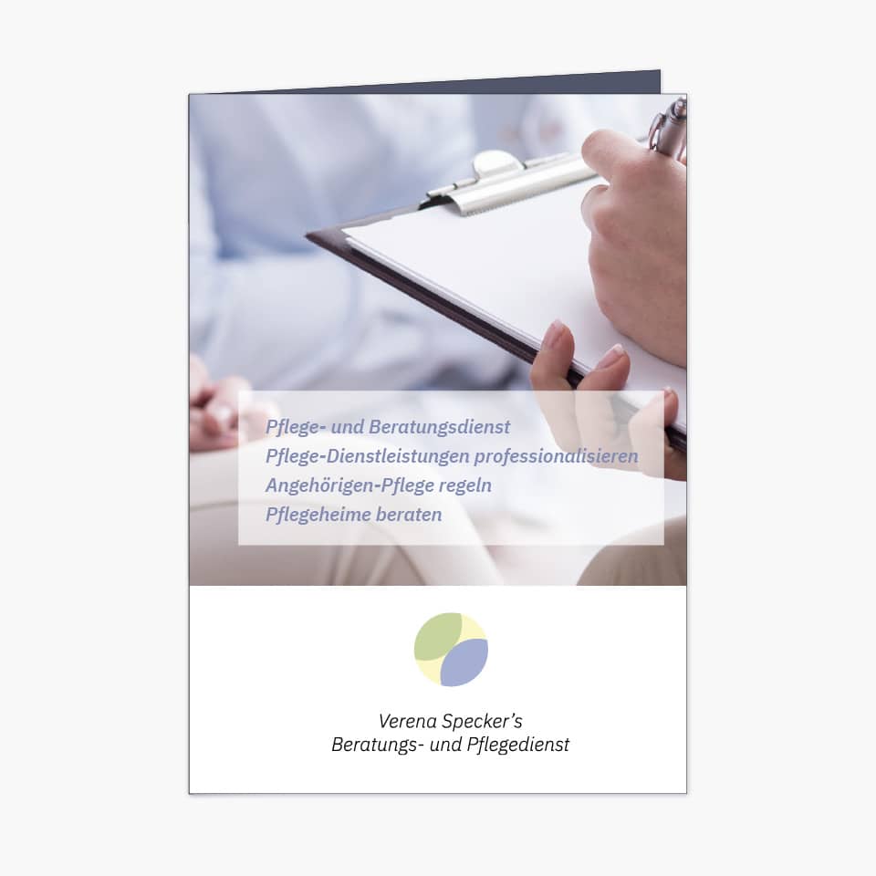 Pflegedienst Flyer