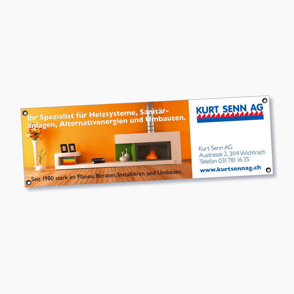 Blache für Sanitär