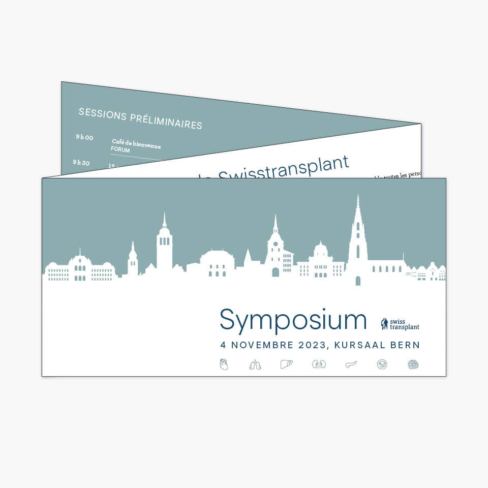 Einladung französisch Swisstransplant Symposium