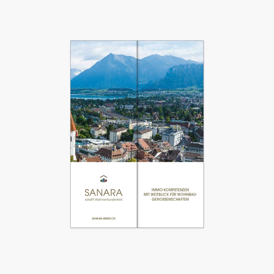 Branding Immobilienfirma Flyer