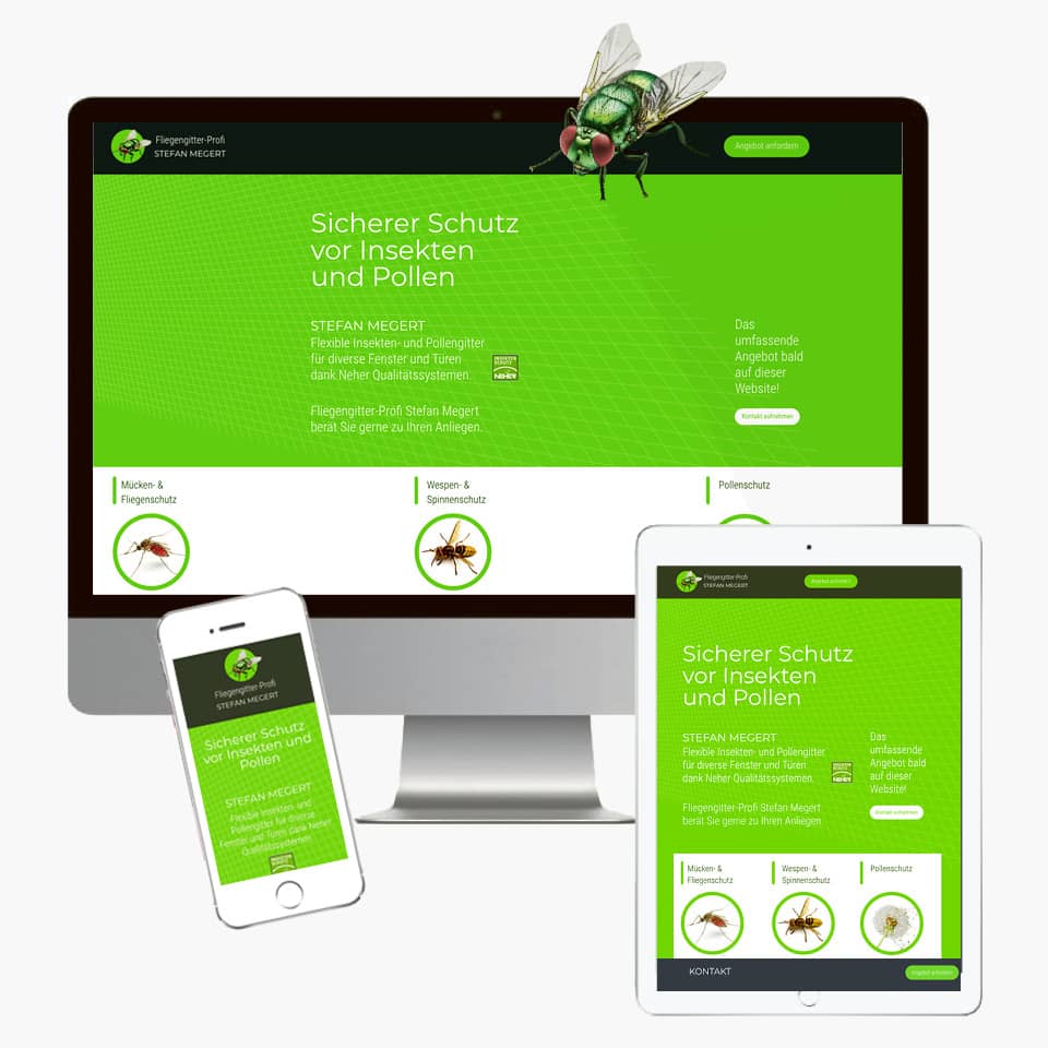 Fliegengitter-Profi Webdesign