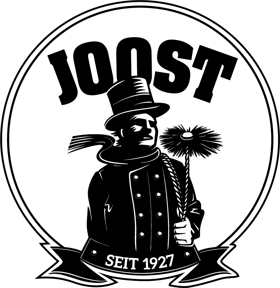 Logodesign Schwarz Kaminfeger