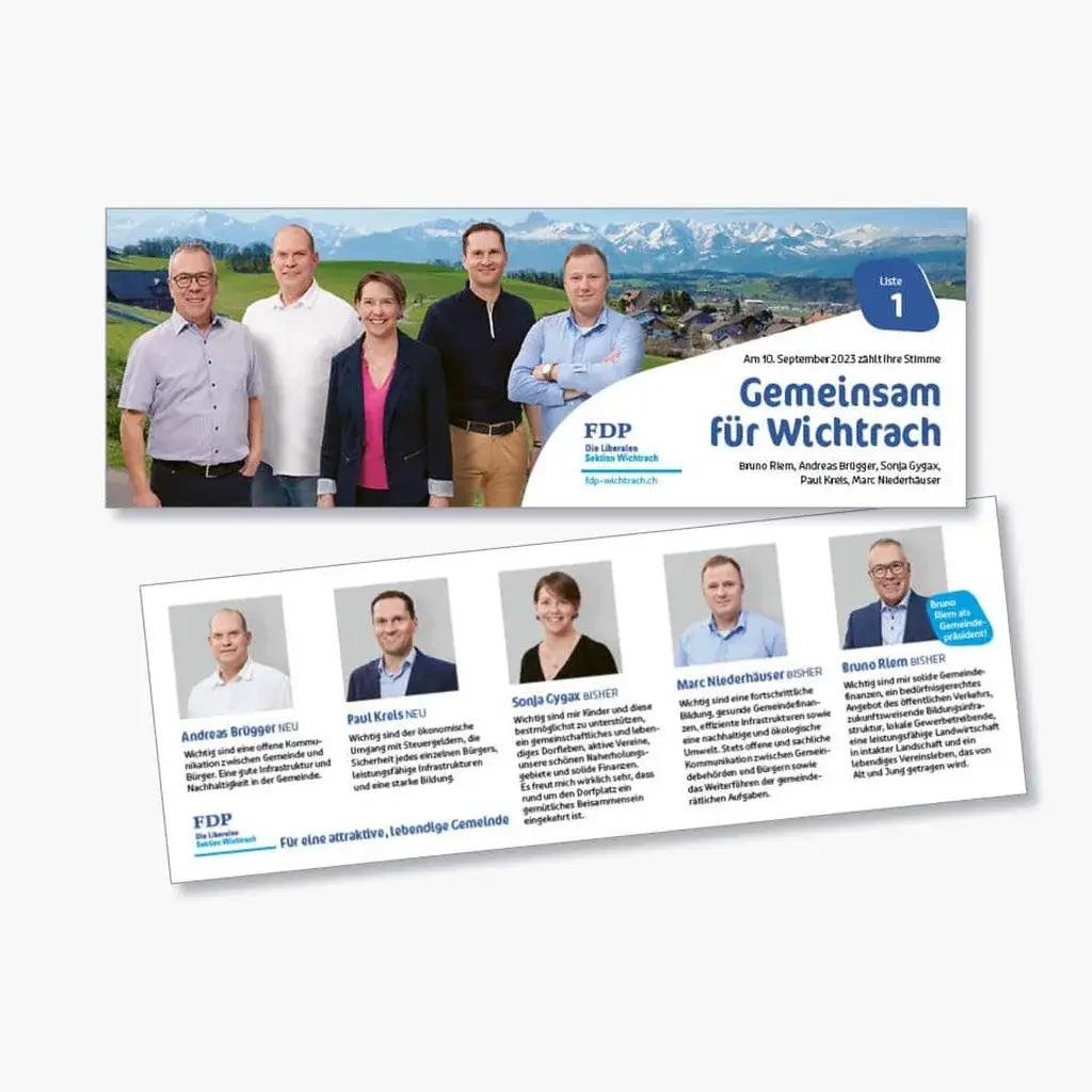 Fdp Wichtrach Kampagne Karte